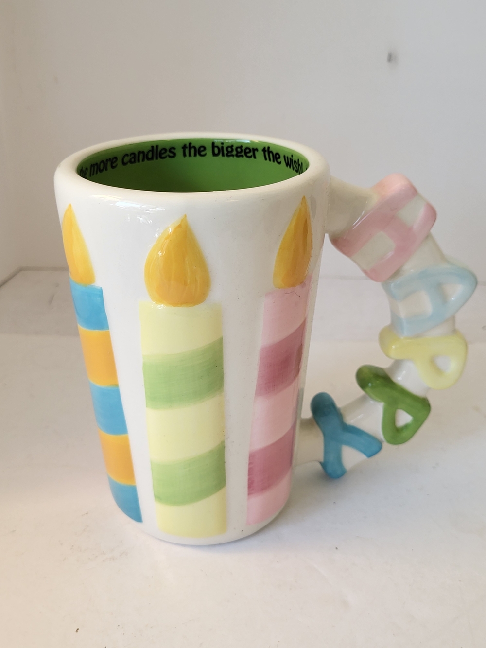 Mud Pie Birthday Wishes Mug 2009 12oz